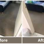 Before after carpet cleaning